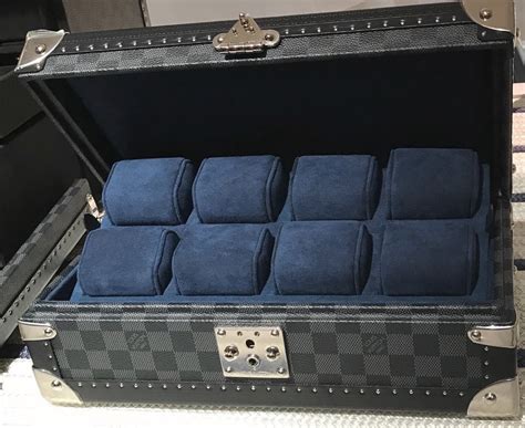 fake metal lv trunk case|LV 8 Watch Case .